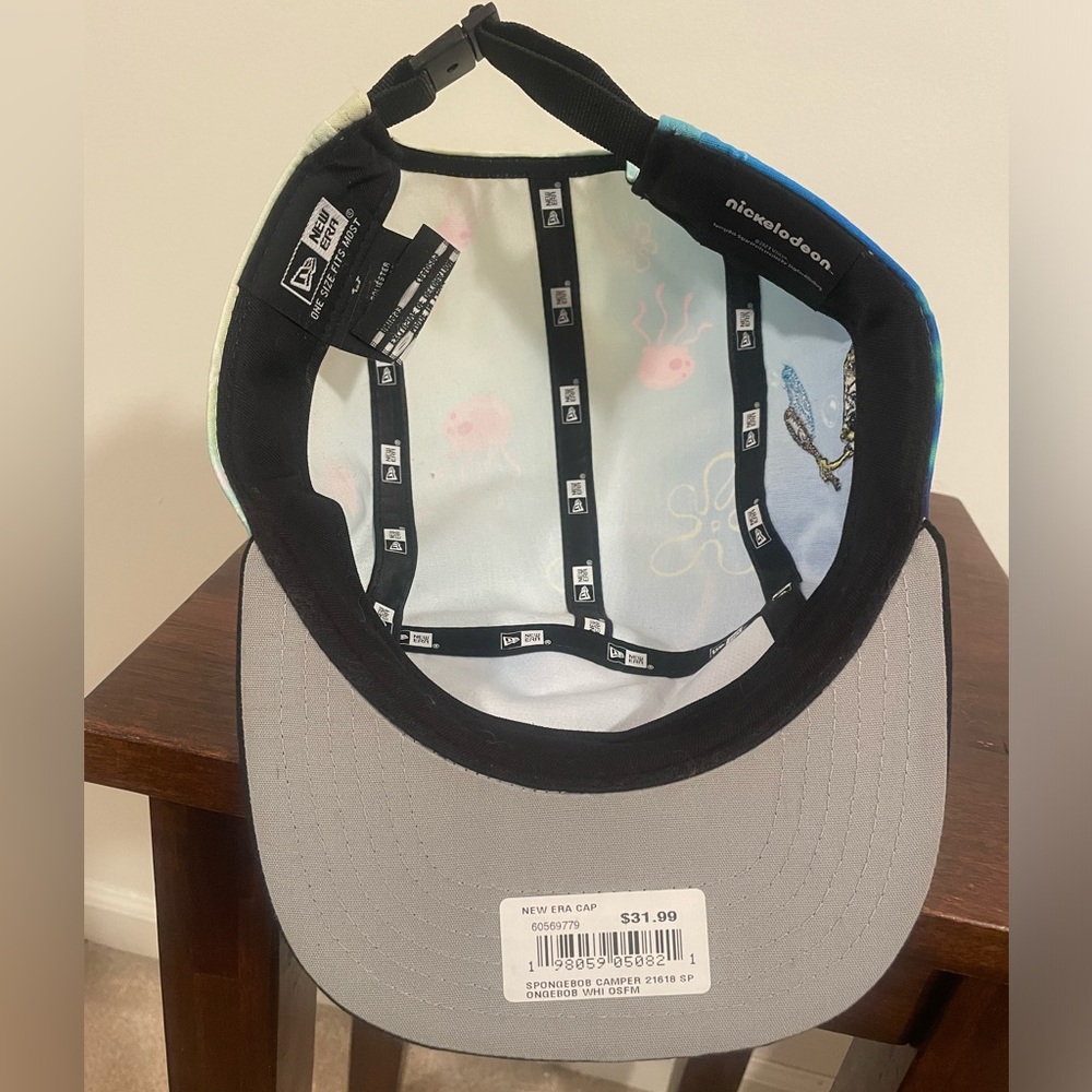 New Era Adjustable SpongeBob SquarePants Camper Cap - Picture 5 of 5
